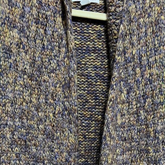 Dress Barn Women’s Marled Knit Sweater Vest‎ Sleeveless Multicolor Brown Medium - Picture 3 of 5